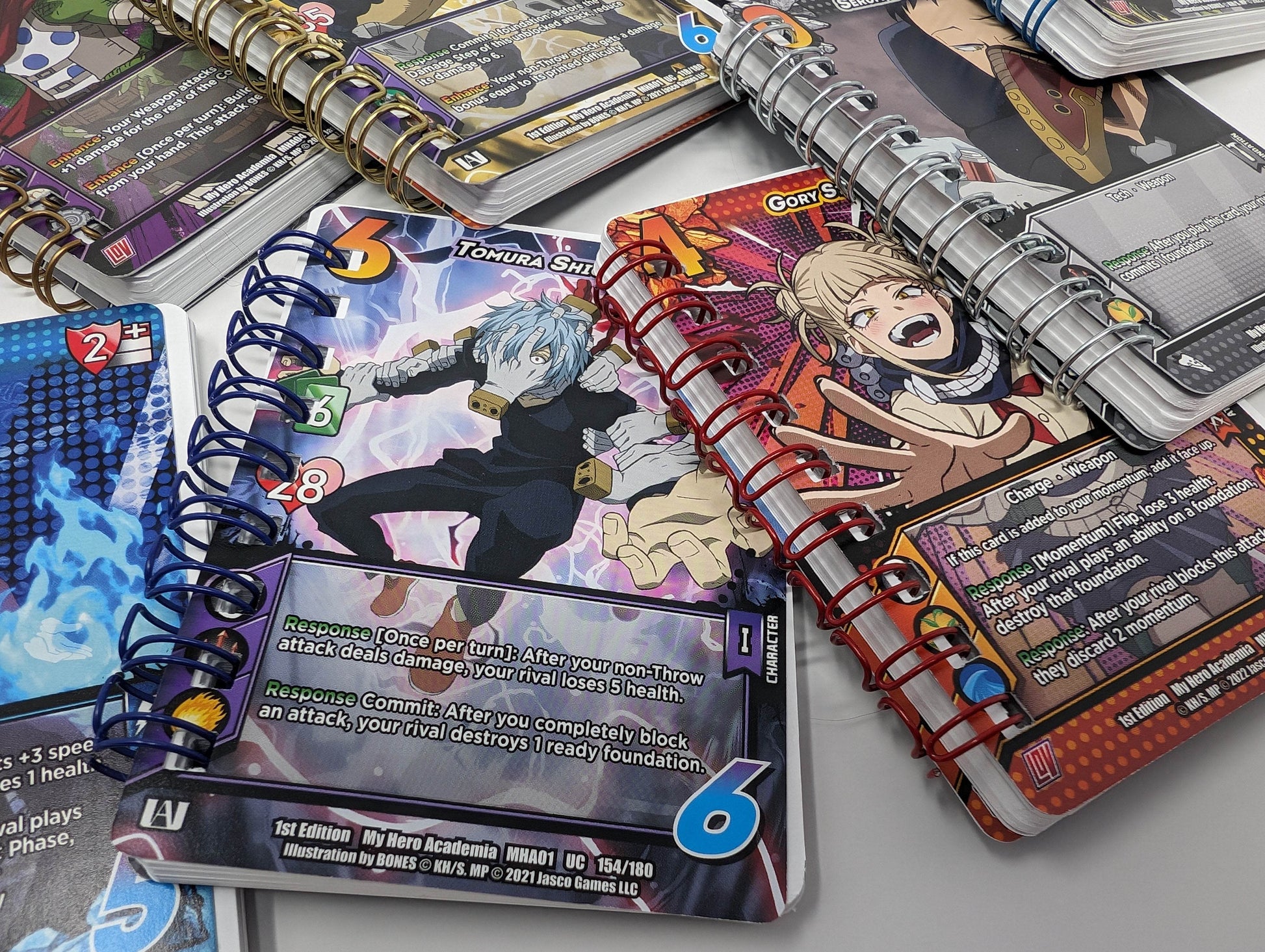 Villains MHA Trading Card Notebook - Random Villain