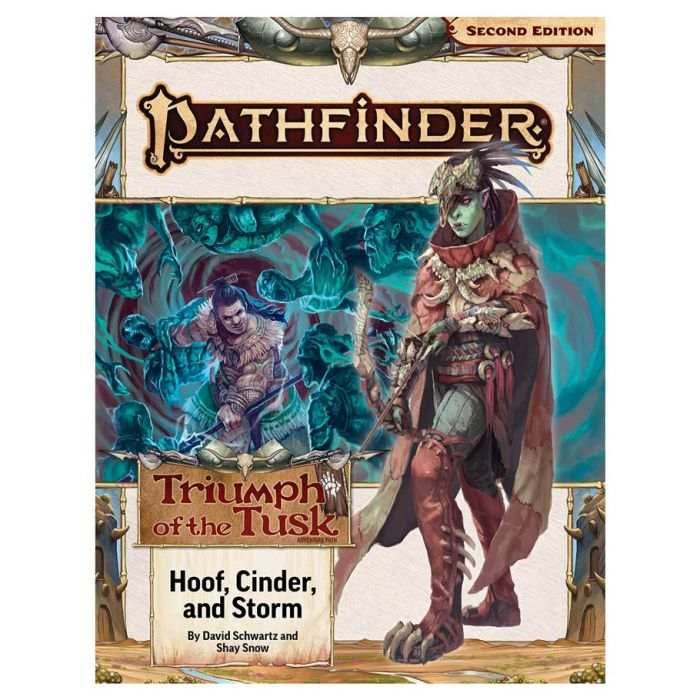 Pathfinder 2E: Adventure Path - Hoof, Cinder, and Storm Triumph of the Tusk (2 of 3) - 