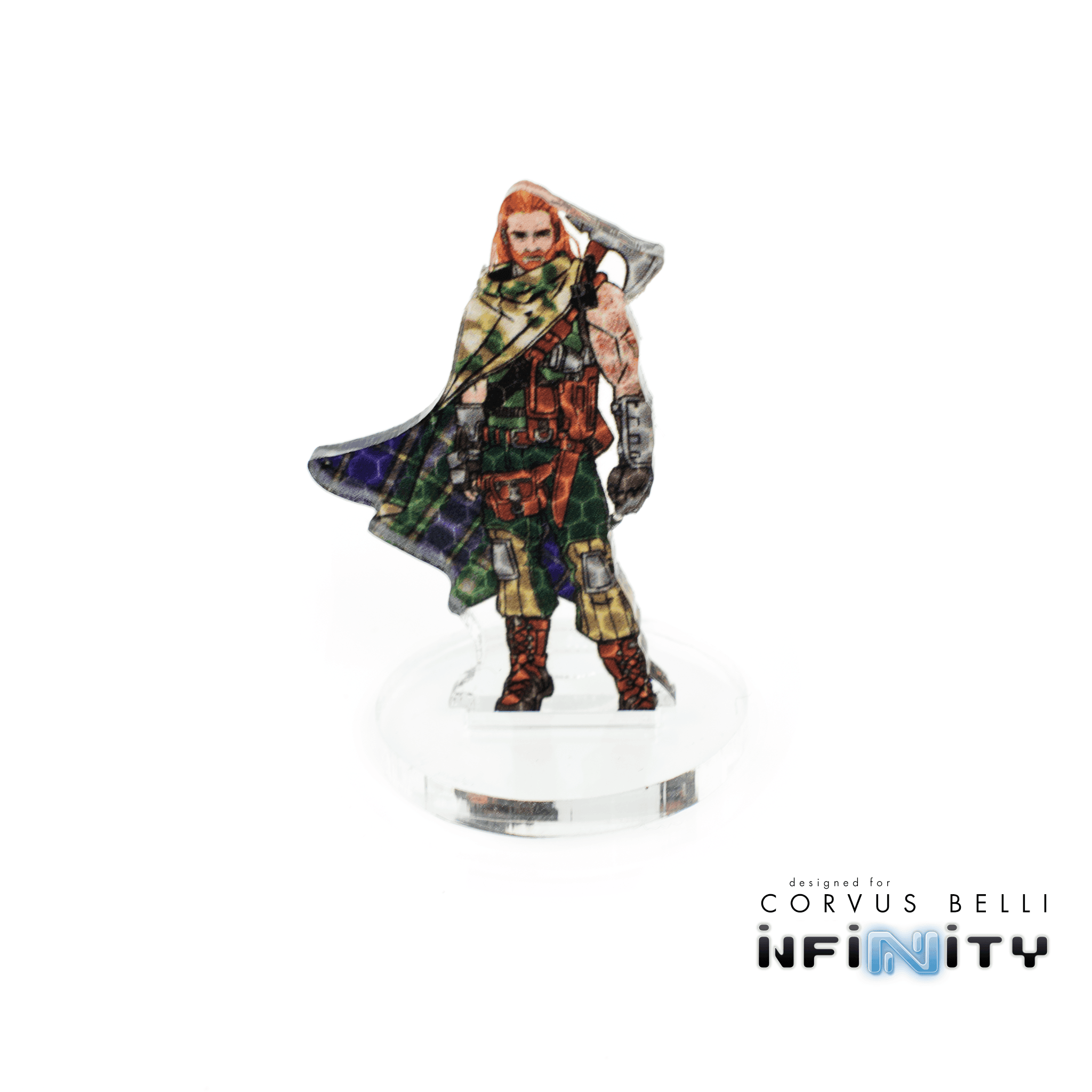 Infinity 3D Markers: Pavel Aleksi McMannus (25mm Camo -3) - A