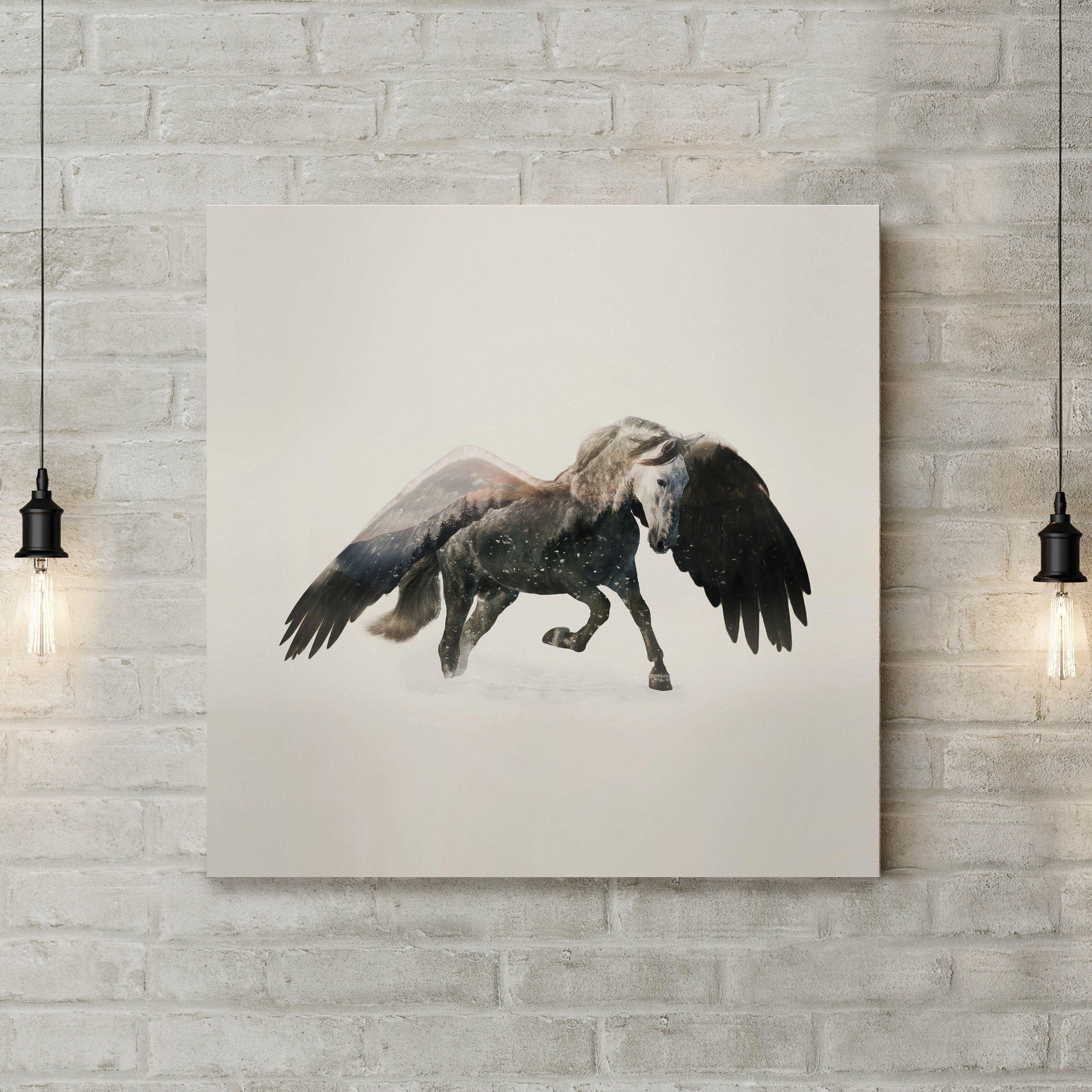 Pegasus D&D Canvas Artwork