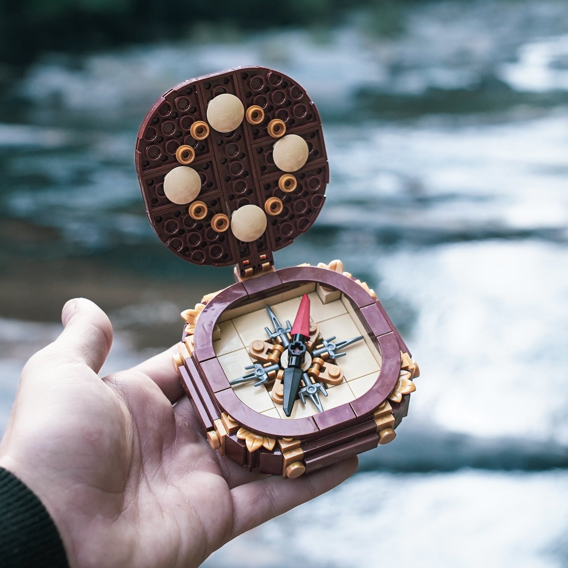 Life-Sized Pirate Compass