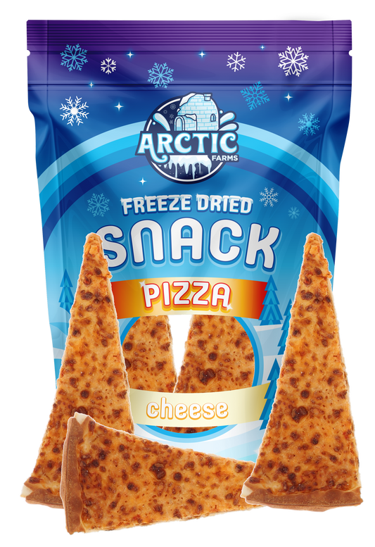 Freeze Dried Thin Crust Cheese Pizza Snack