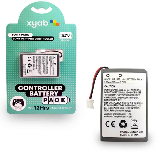 Replacement Controller Battery Pack for Playstation 4 Controller - Pro Controller (Model CUH-ZCT2U)