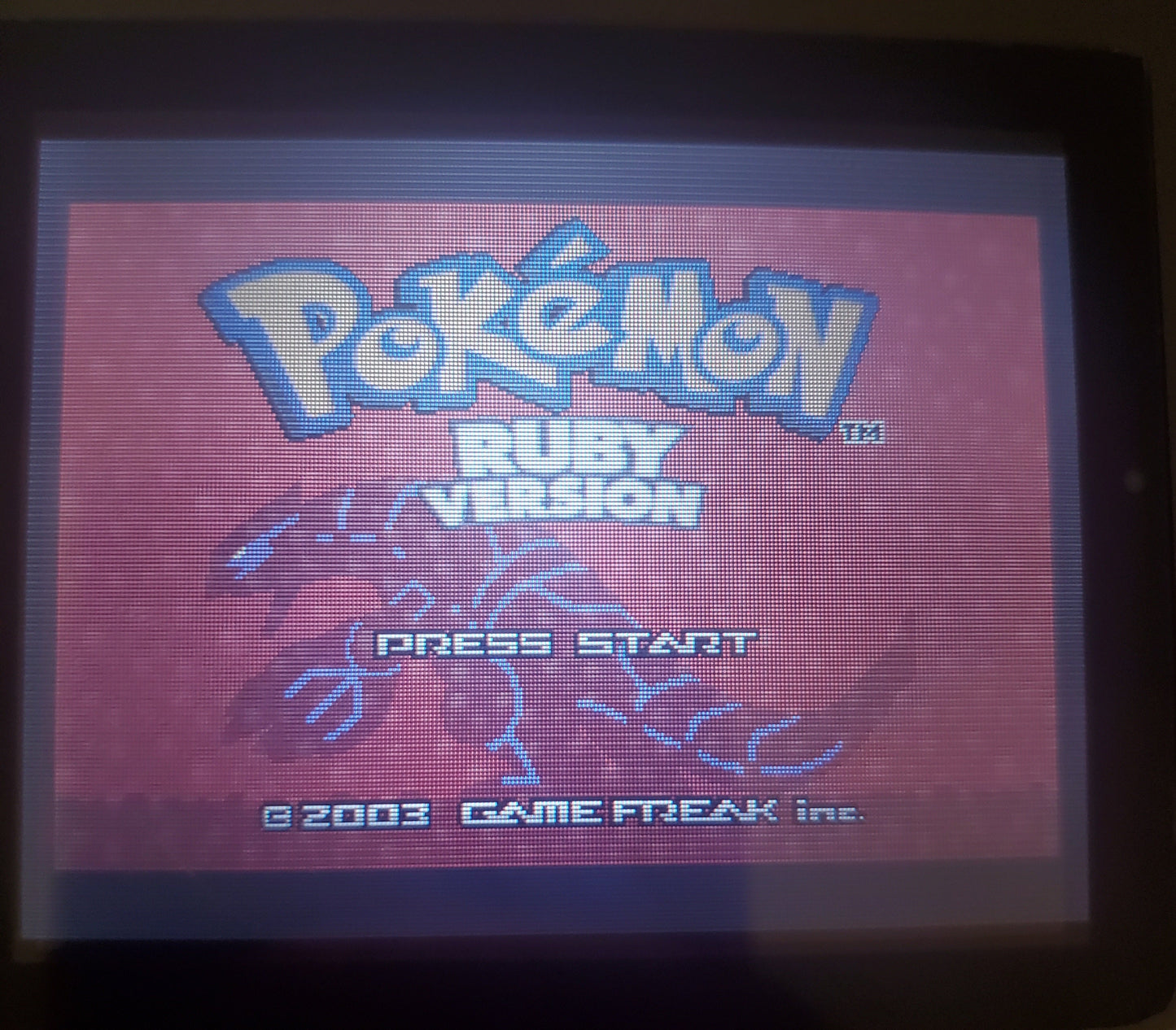 Pokemon Ruby GBA Video Game Cartridge Nintendo Game Boy Advance