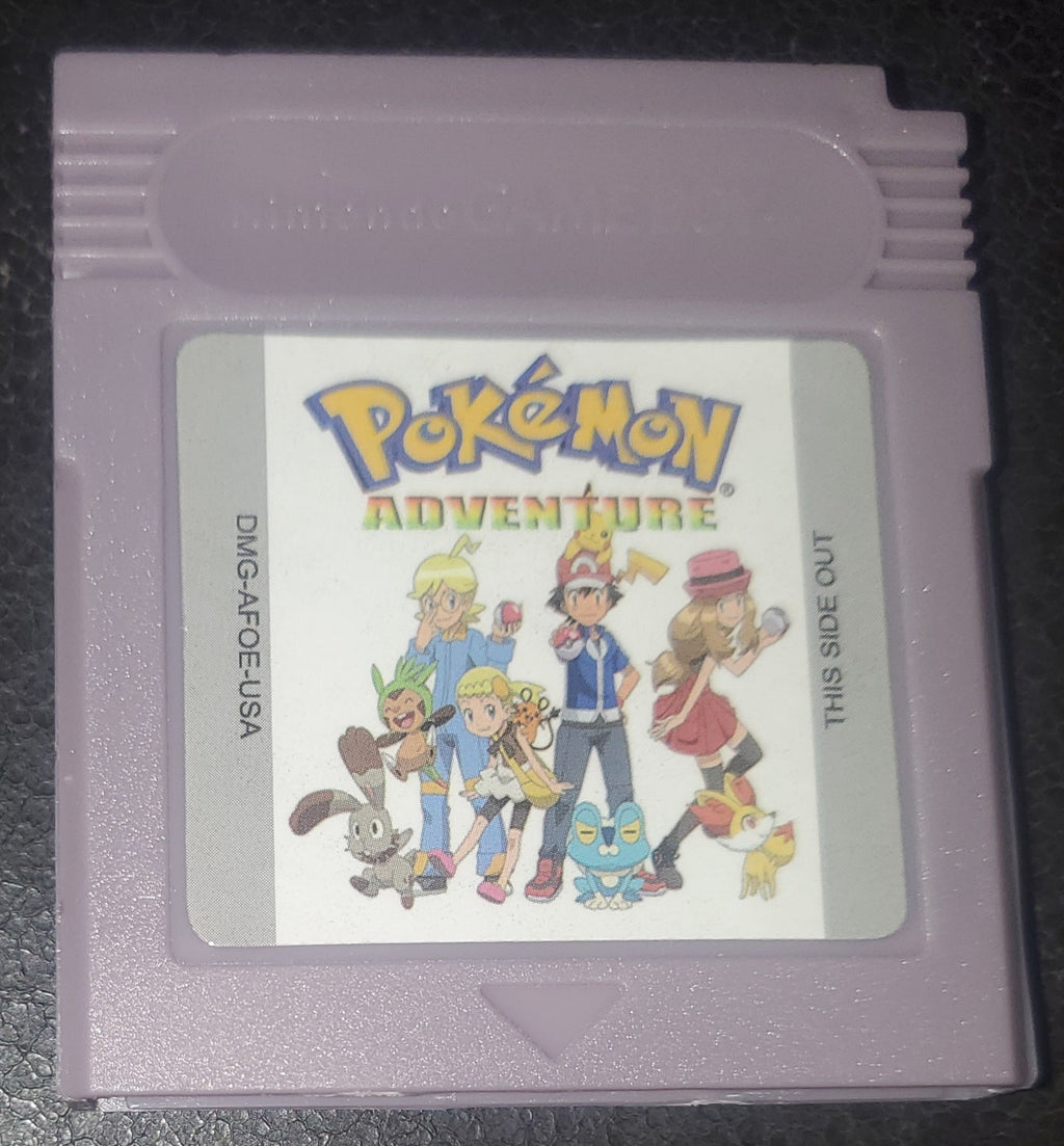 GBC Pokemon ROM Hack Video Game Cartridge Game Boy Color