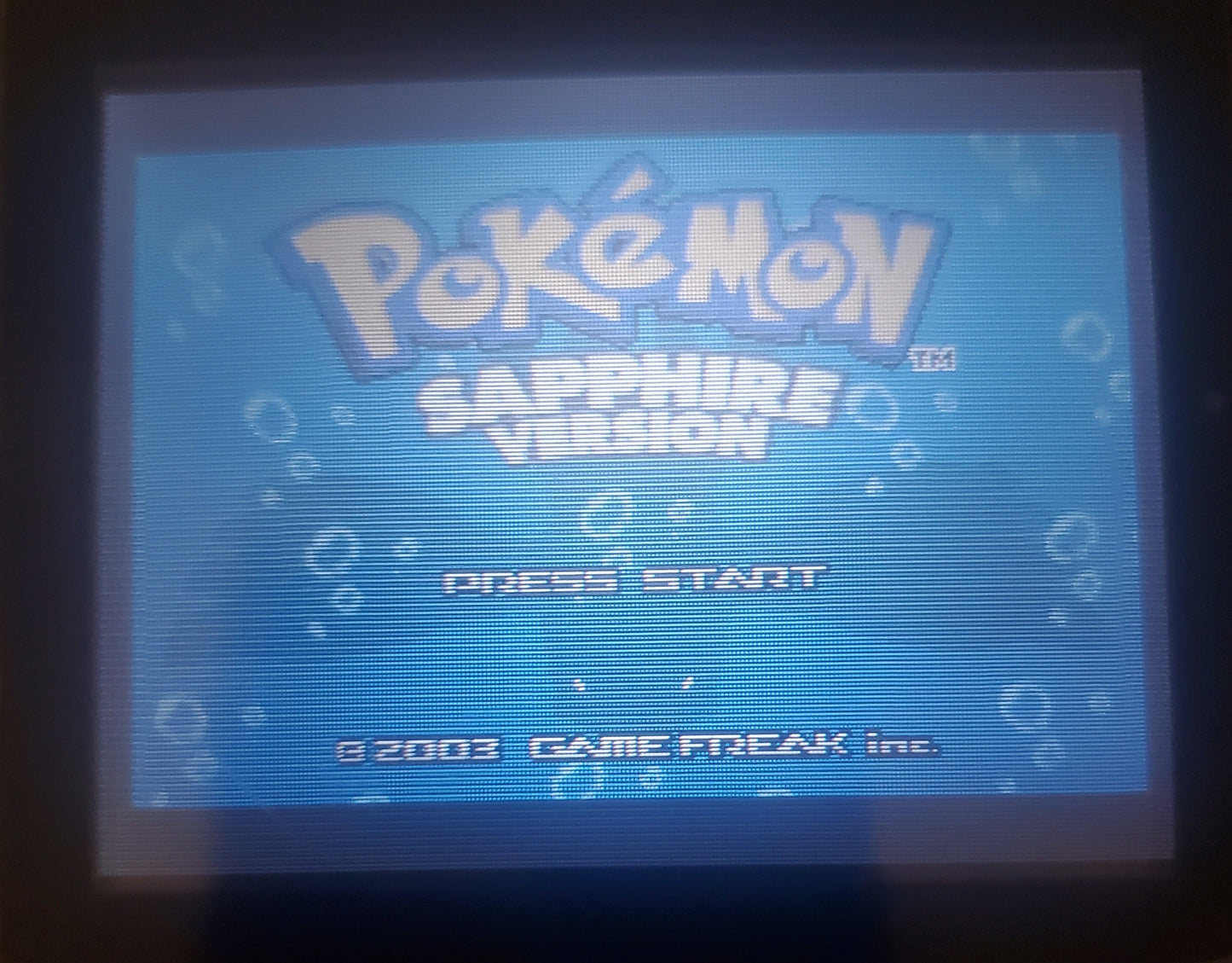Pokemon Sapphire GBA Video Game Cartridge Nintendo Game Boy Advance
