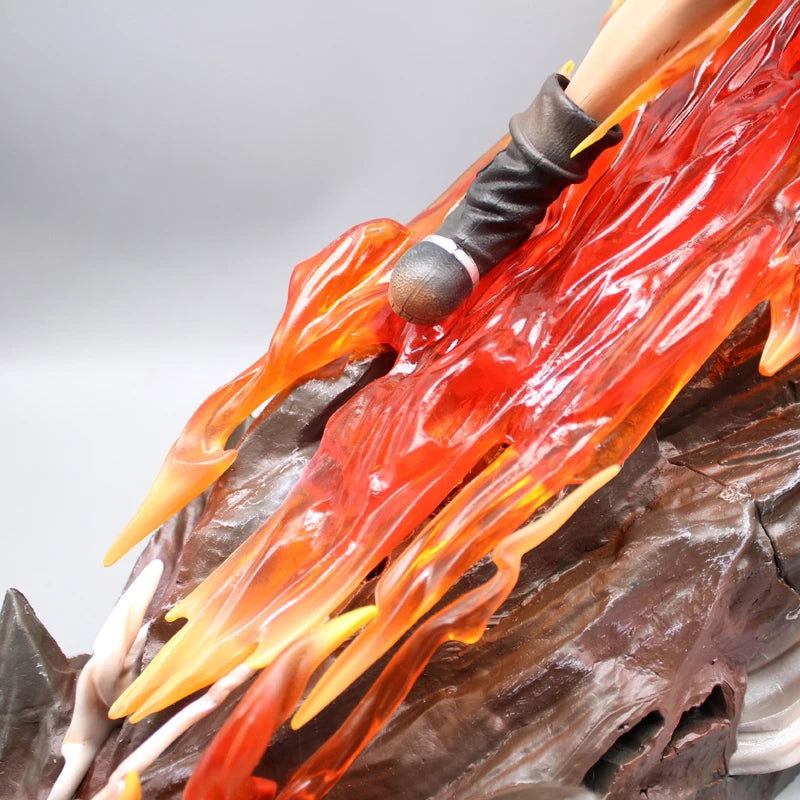 Portgas D. Ace One Piece Figurine, Anime Action Figures PVC Large Statue Collection 48cm