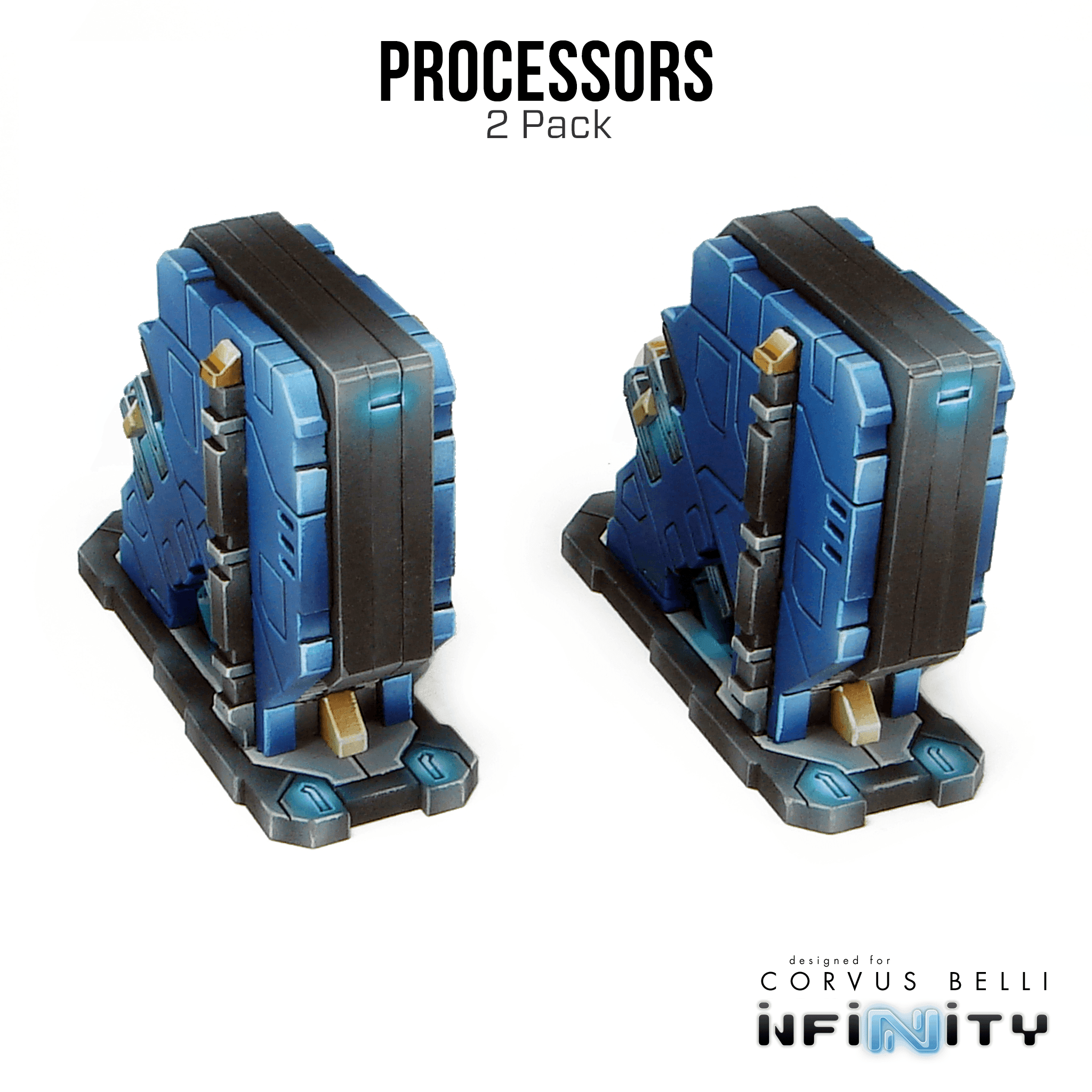 Kapsulo Processors - Pair (2 Pack)