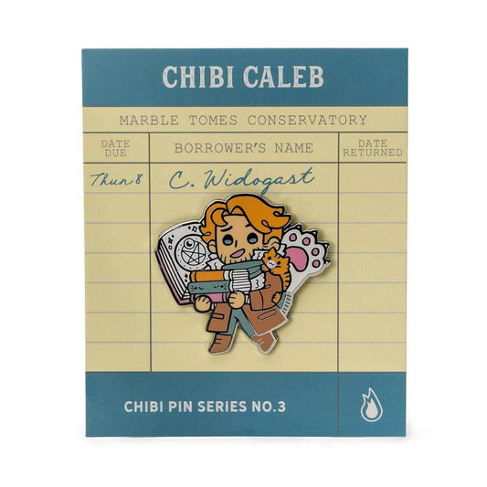 Critical Role: Chibi Pin No. 3 - Caleb Widogast - 