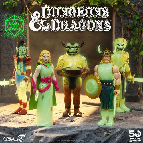 Super7 x DUNGEONS & DRAGONS - Sacred Statue (GLOW-IN-THE-DARK) ReAction Figure - 