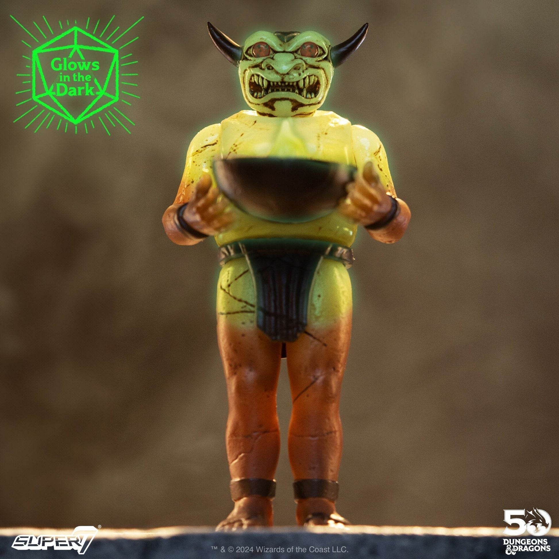 Super7 x DUNGEONS & DRAGONS - Sacred Statue (GLOW-IN-THE-DARK) ReAction Figure - 