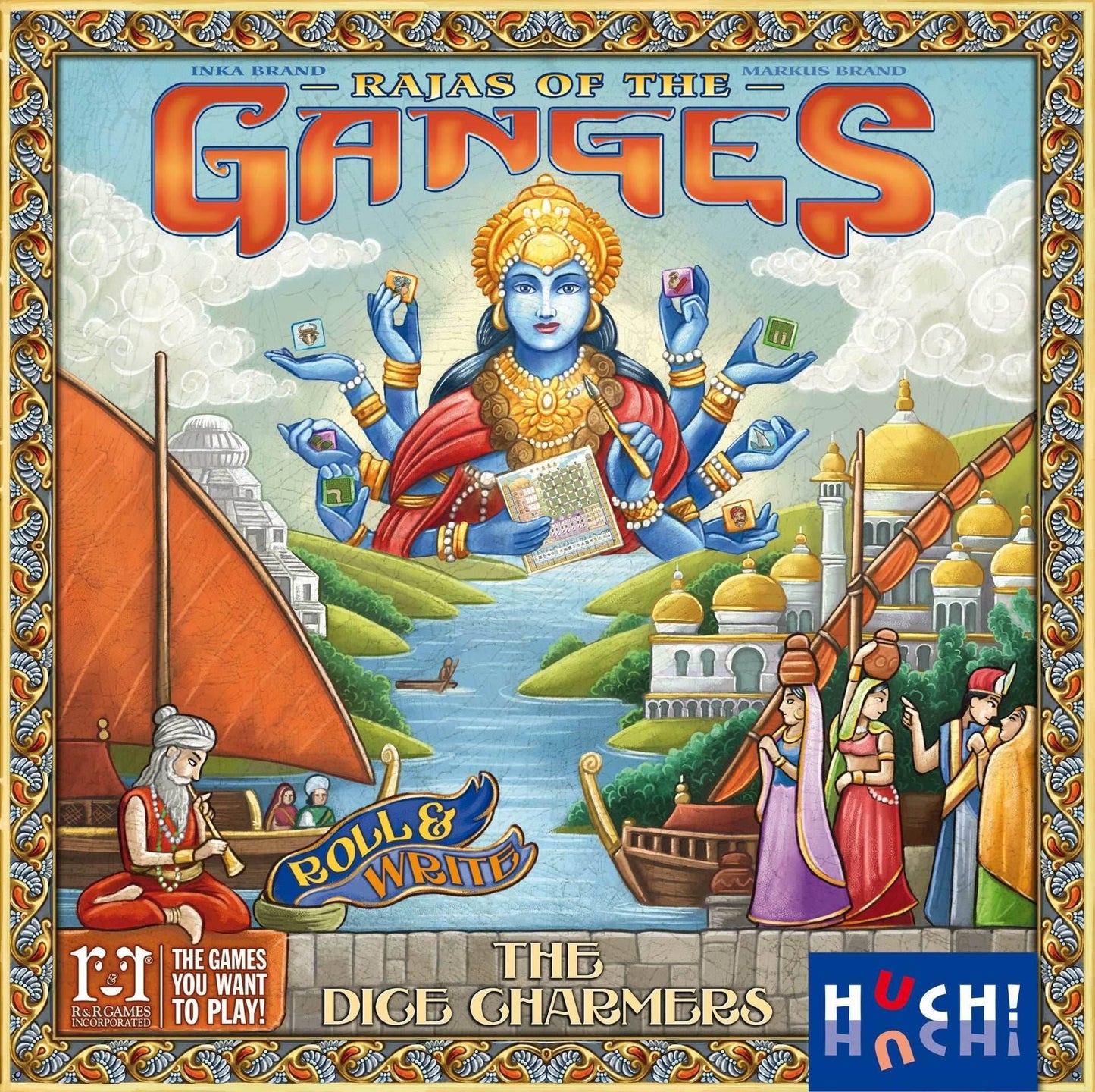 Rajas of the Ganges: The Dice Charmers - Roll & Write - 
