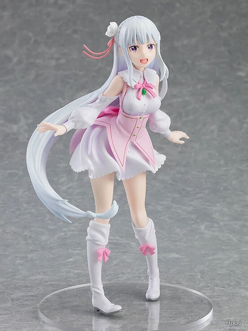 Re:Zero Starting Life in Another World Emelia Figure, Anime Figurines 7 in