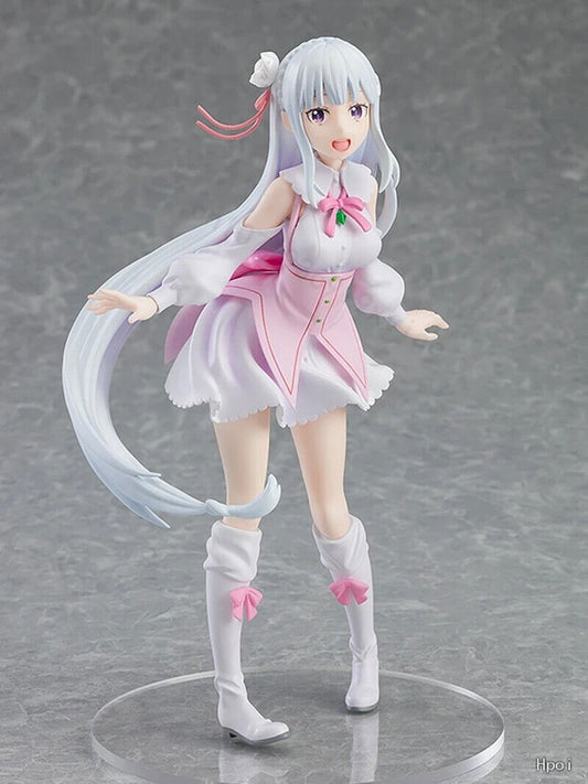 Re:Zero Starting Life in Another World Emelia Figure, Anime Figurines 7 in