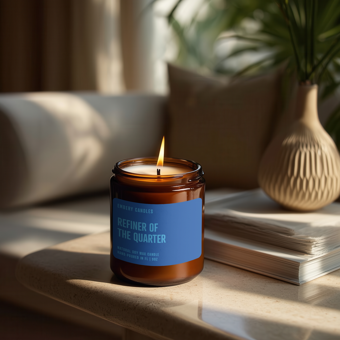 Refiner Of The Quarter | Soy Wax Scented Candle