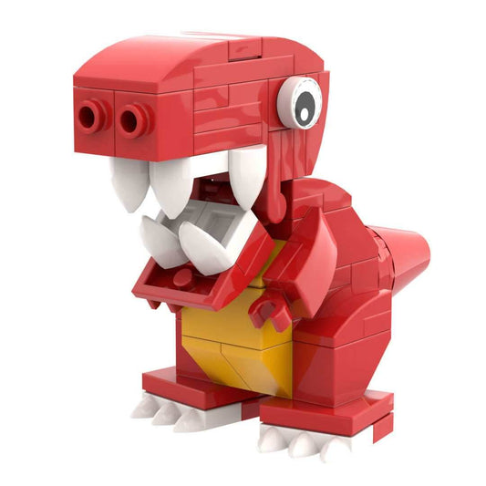Baby T-Rex Dinosaur Building Set made with LEGO parts - B3 Customs - 