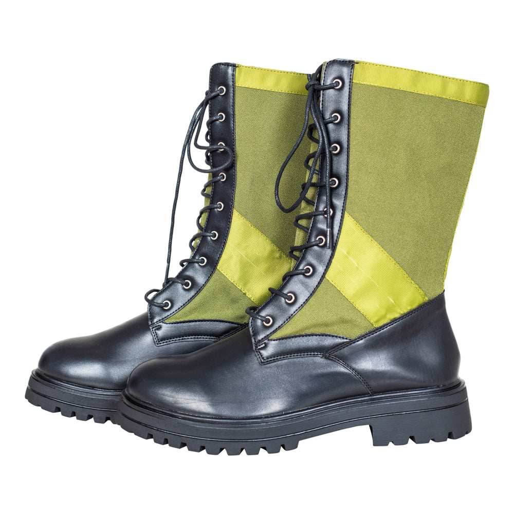 New Riddler Costume Cosplay Villain Boots - Age 8/9