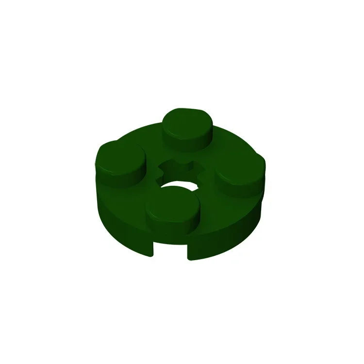 Gobricks GDS-609 PLATE 2X2 ROUND | Compatible Building Blocks for DIY Educational Models