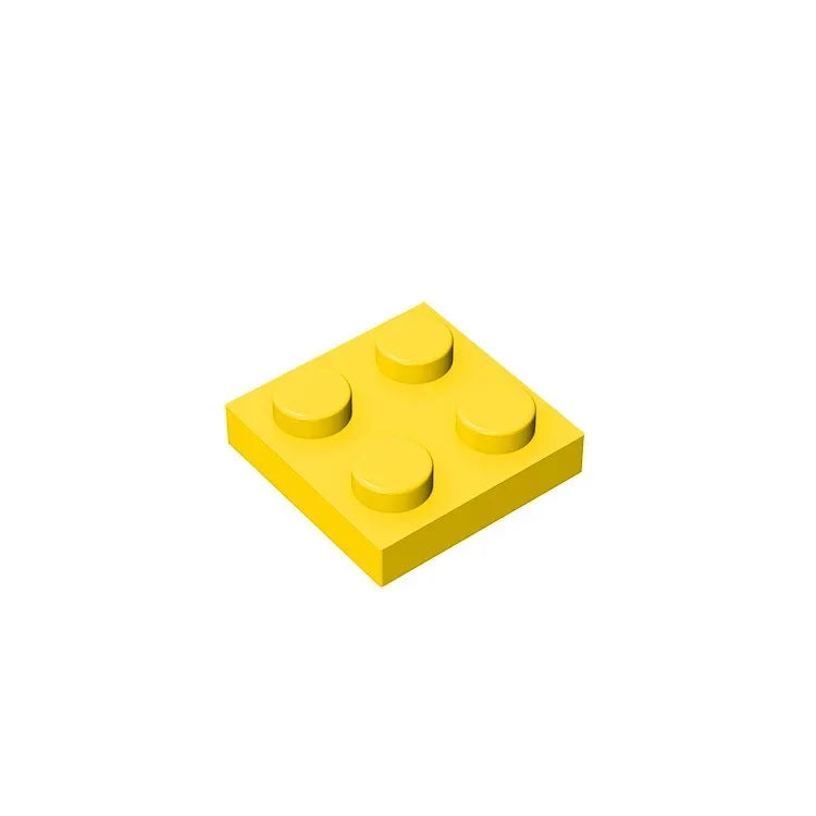 Gobricks Plate 2 x 2 Building Block | Compatible with Lego 3022