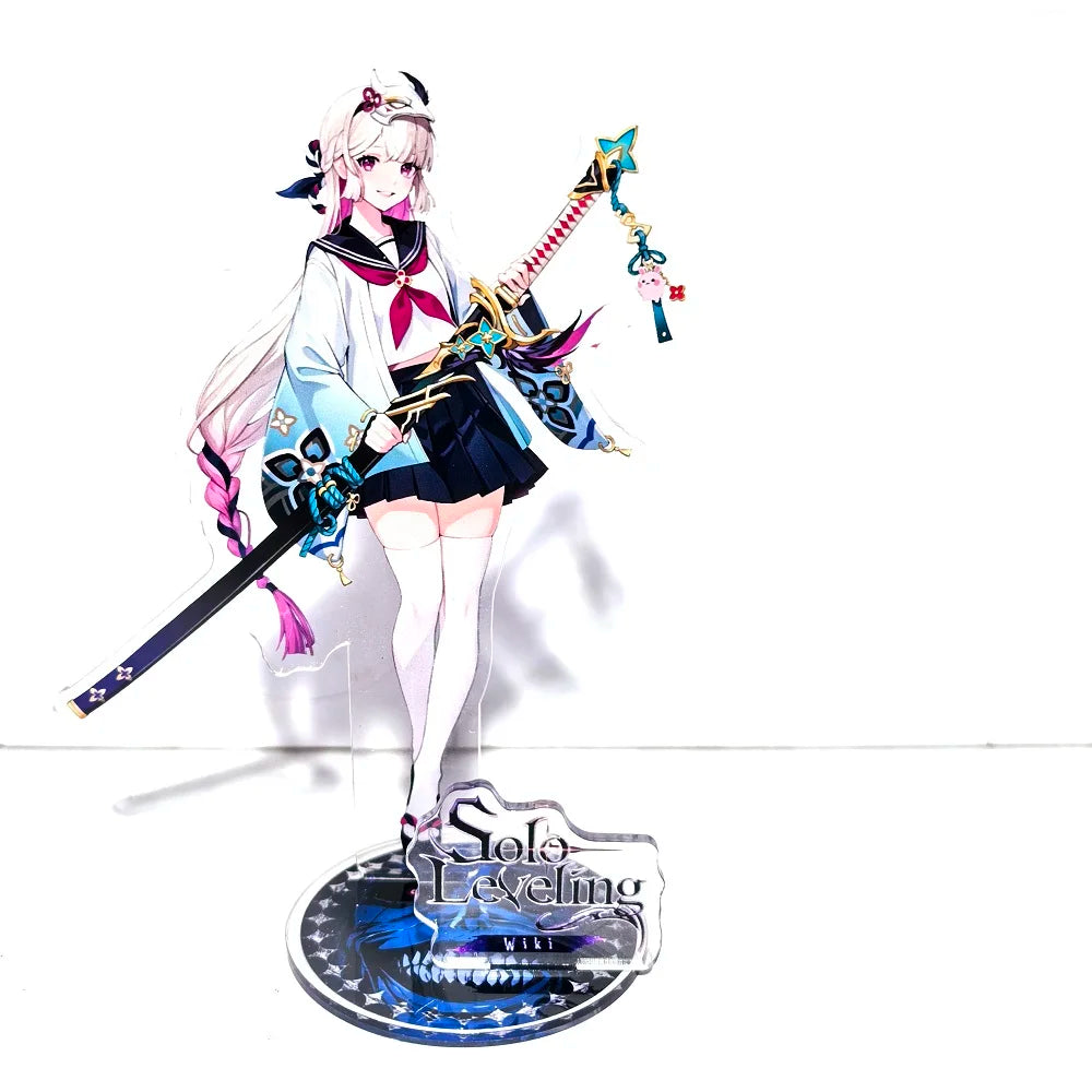 Solo Leveling Acrylic Stand, Acrylic Anime Manwha Figures and Figurines Statue 15 CM