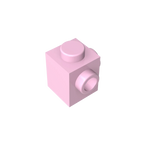 Gobricks GDS-1046 Modified Brick 1 x 1 with Studs on 2 Sides | Building Block for DIY