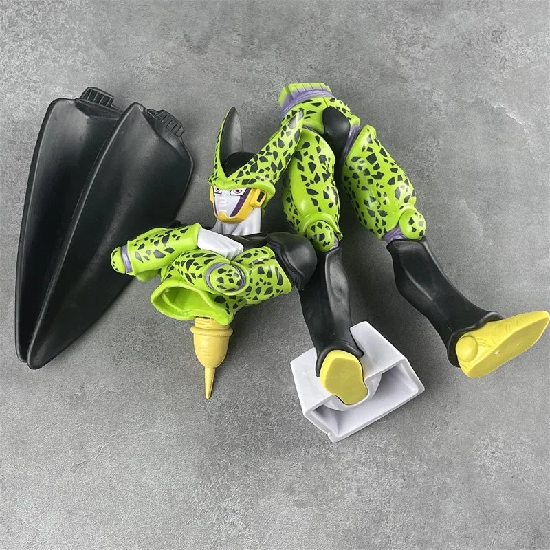 Perfect Cell Standing Pose Anime Figure, Dragon Ball Z Action Figurines PVC Statues 30CM