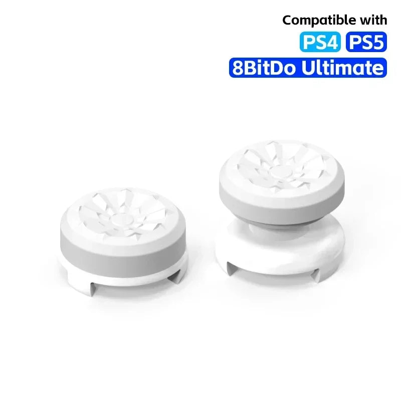 DATA FROG High-Rise Thumb Stick Grips | FPS Performance Extenders for PS4 PS5 and 8BitDo Ultimate Controller