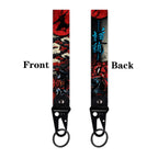 Samurai Cat Keychain | Unique Car and Motorcycle Key Ring Gift