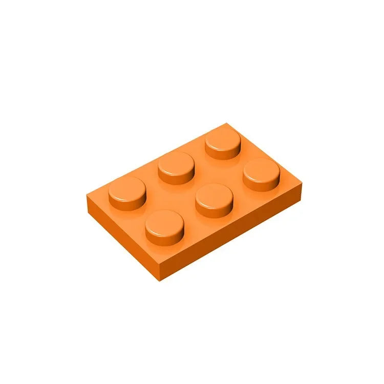 Gobricks GDS-510 Plate 2 x 3 | Compatible Building Block for DIY Projects