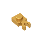 Gobrick GDS-814 PLATE 1X1 W. HOLDER | Building Block for DIY Creations