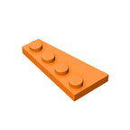 Gobricks GDS-549 Wedge Plate 4 x 2 Right | Building Block for Compatible DIY Sets