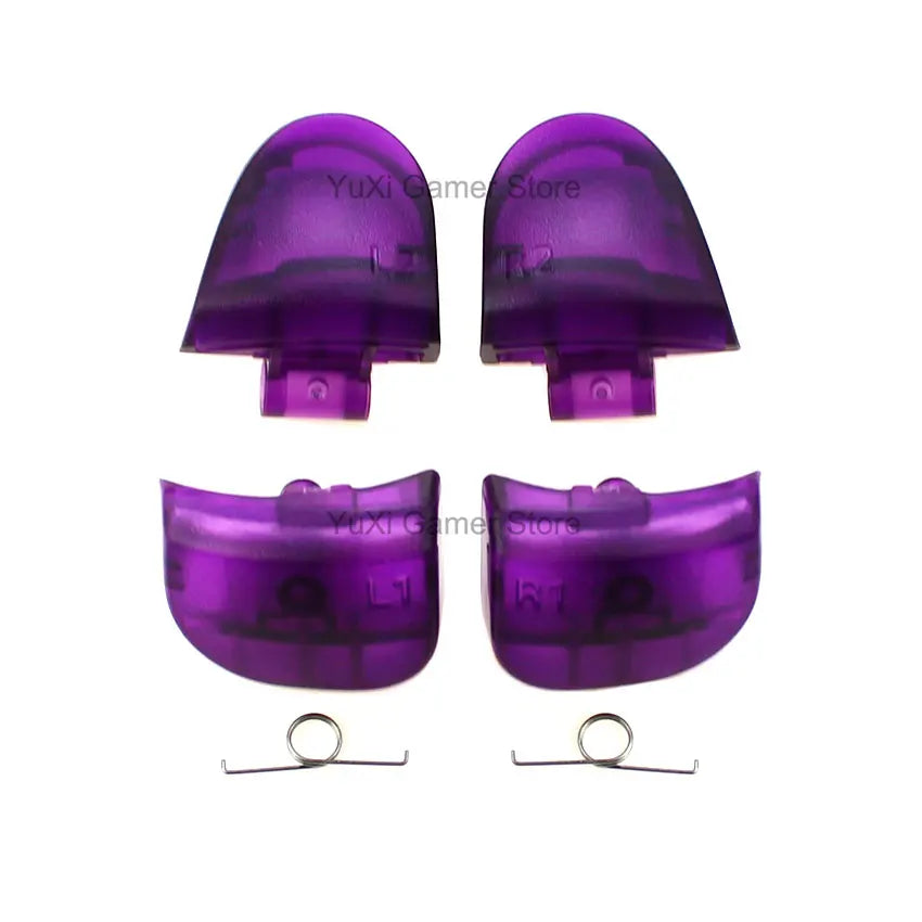 PS5 Trigger Button Replacement Set | L1 R1 L2 R2 Buttons with Springs for BDM-010 020 030 Controllers