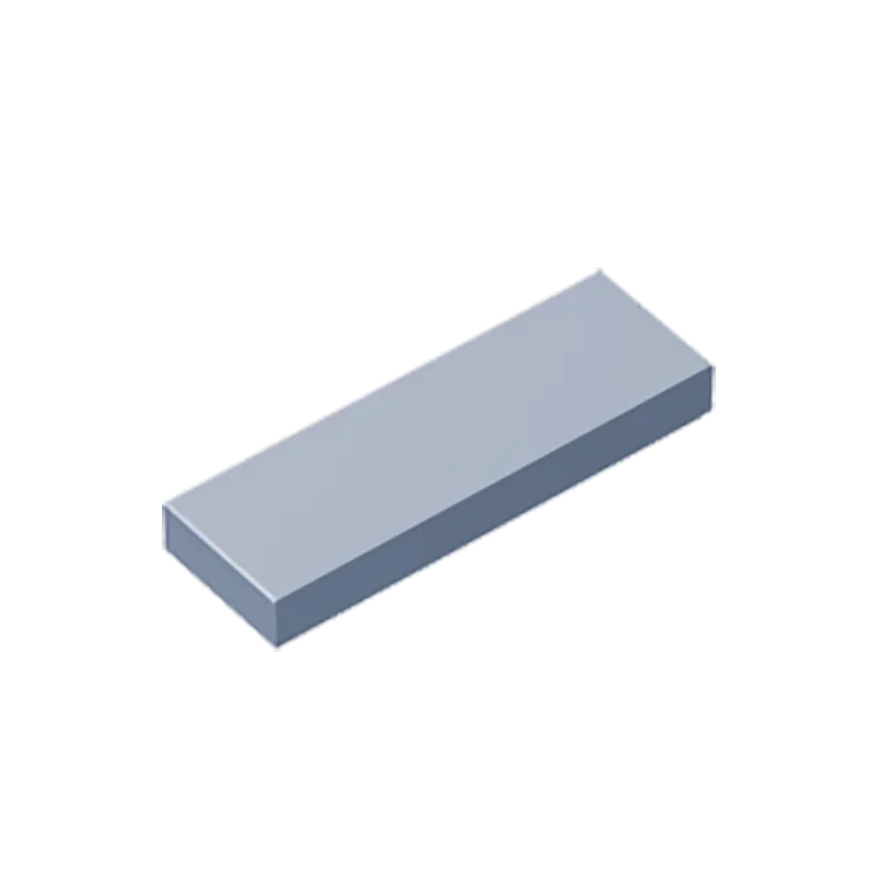 Gobricks GDS-562 Tile 1 x 3 Building Blocks | Compatible with Lego 63864