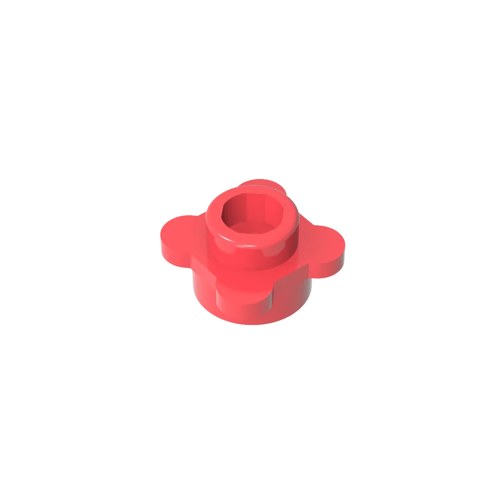 Gobricks GDS-839 Plate Round 1x1 with Flower Edge | Compatible with Lego 33291 28573