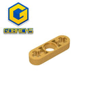 Gobricks GDS-689 Technical Liftarm Thin 1 x 3 | Building Block with Axle Holes Compatible with Lego 6632
