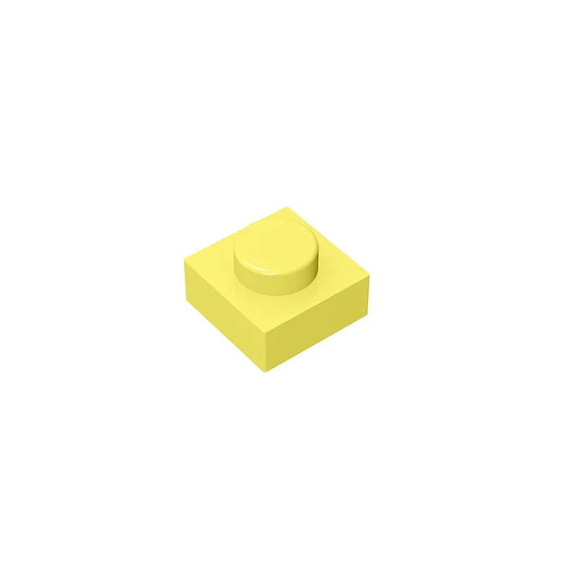 Gobricks GDS-501 Plate 1 x 1 | Compatible Building Blocks for DIY