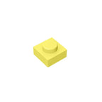 Gobricks GDS-501 Plate 1 x 1 | Compatible Building Blocks for DIY