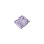 Gobricks GDS-1270 Slope, Curved 2 x 2 Inverted | Compatible with Lego 32803 Building Block