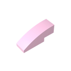 Gobricks GDS-657 Slope, Curved 3 x 1 | Compatible Building Block for Creative Construction