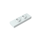 Gobricks GDS-1504 Plate, Modified 1 x 3 with 2 Studs (Double Jumper) | Compatible Building Block Piece