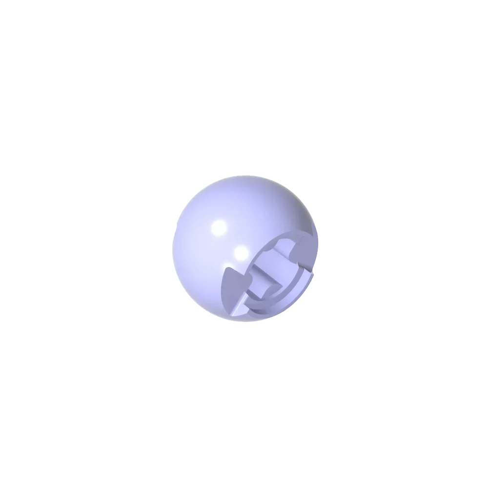 Gobricks GDS-1056 Technical Ball Joint with Through Axle Hole | Compatible Building Block Piece