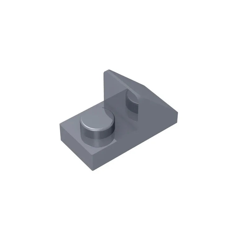 Gobricks GDS-832 Slope 45 2x1 with 2/3 Cutout | Compatible Building Block for DIY