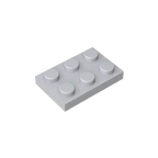 Gobricks GDS-510 Plate 2 x 3 | Compatible Building Block for DIY Projects