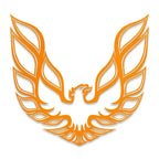 Engine Cover & Door Emblem Decal for Pontiac Firebird / Trans AM | Color Change Vinyl Sticker