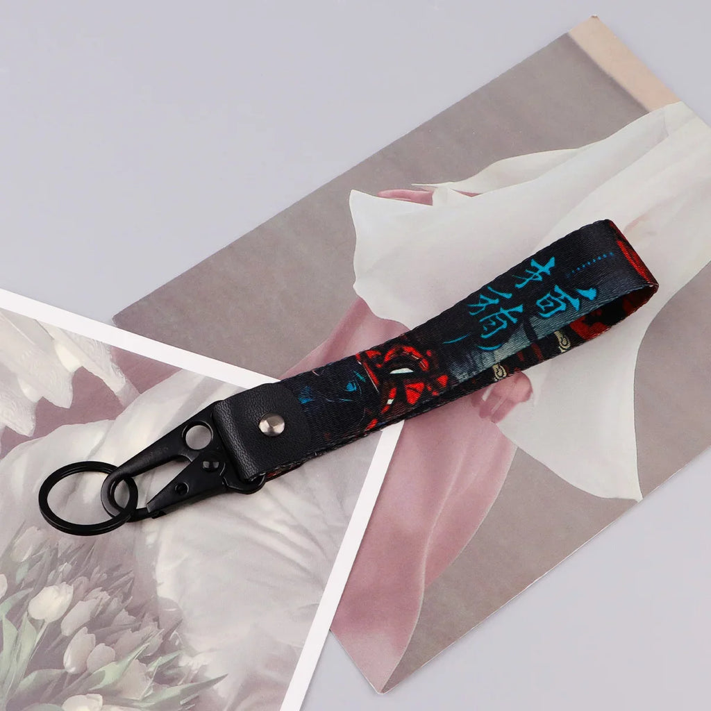 Samurai Cat Keychain | Unique Car and Motorcycle Key Ring Gift