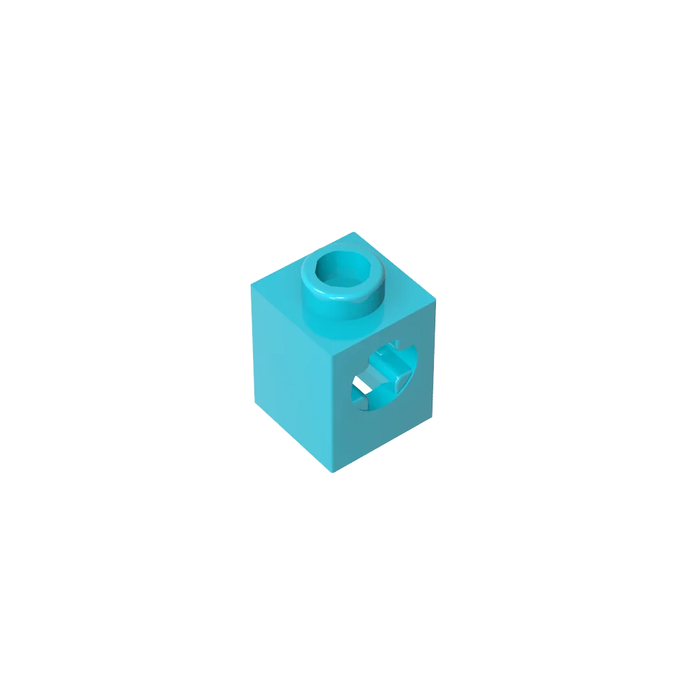 Gobricks GDS-2196 Technical Brick 1 x 1 with Axle Hole | Building Block for Lego