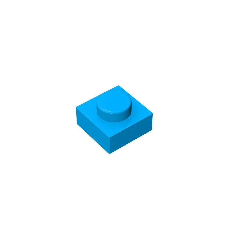 Gobricks GDS-501 Plate 1 x 1 | Compatible Building Blocks for DIY