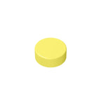 Gobricks GDS-612 Flat Tile 1x1 Round | Compatible Building Block