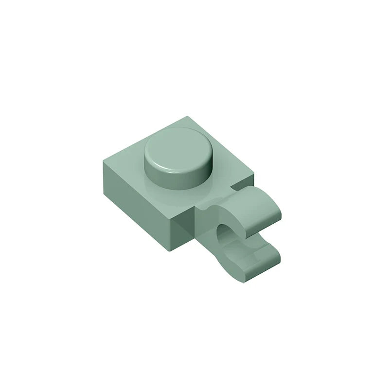 Gobricks GDS-813 1x1 Plate with Vertical Holder | Compatible with Lego 6019 and 61252