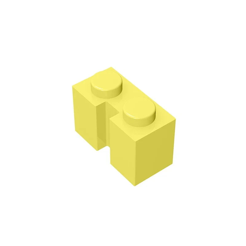 Gobricks GDS-798 Brick 1x2 with Groove | Compatible Building Block for DIY Sets